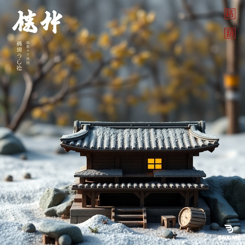 竖版3:4近景脸部特写人像，画面主体是20岁左右温婉清冷的东方年轻女性，柔和精致淡颜，清透自然裸感妆容，浅橘调哑光唇妆，眼尾线条纤细温柔，几缕细软乌黑碎发被微风轻拂散落在脸颊两侧，发丝轻盈灵动；头顶佩戴一顶深棕复古手工编织宽檐竹编斗笠，斗笠占据画面上半部分，暖调柔光透过竹编缝隙在少女半边脸颊、鼻梁投下条状斑驳光影，光影层次细腻柔和；少女身着纯白色无袖新中式立领旗袍上衣，简约温婉的小立领版型，面料带有细腻柔和哑光肌理；背景是低饱和度朦胧淡嫩绿色柔化虚化背景，干净无多余杂物，浅景深虚化处理完全突出人物面部主体；整体光影为温柔暖调侧顺光，光线柔和细腻，色调温润淡雅，主色调由棕褐色、奶白色、浅豆绿色构成，低饱和莫兰迪柔和配色；画面质感是清新治愈的胶片人像摄影，自带轻微细腻胶片颗粒，高清细腻，完整保留自然真实的皮肤肌理，画面干净通透，氛围感安静温柔，兼具东方古典诗意，使用50mm人像定焦镜头拍摄，焦外虚化柔和顺滑，整体氛围静谧温婉，充满柔和治愈的中式清冷美感。