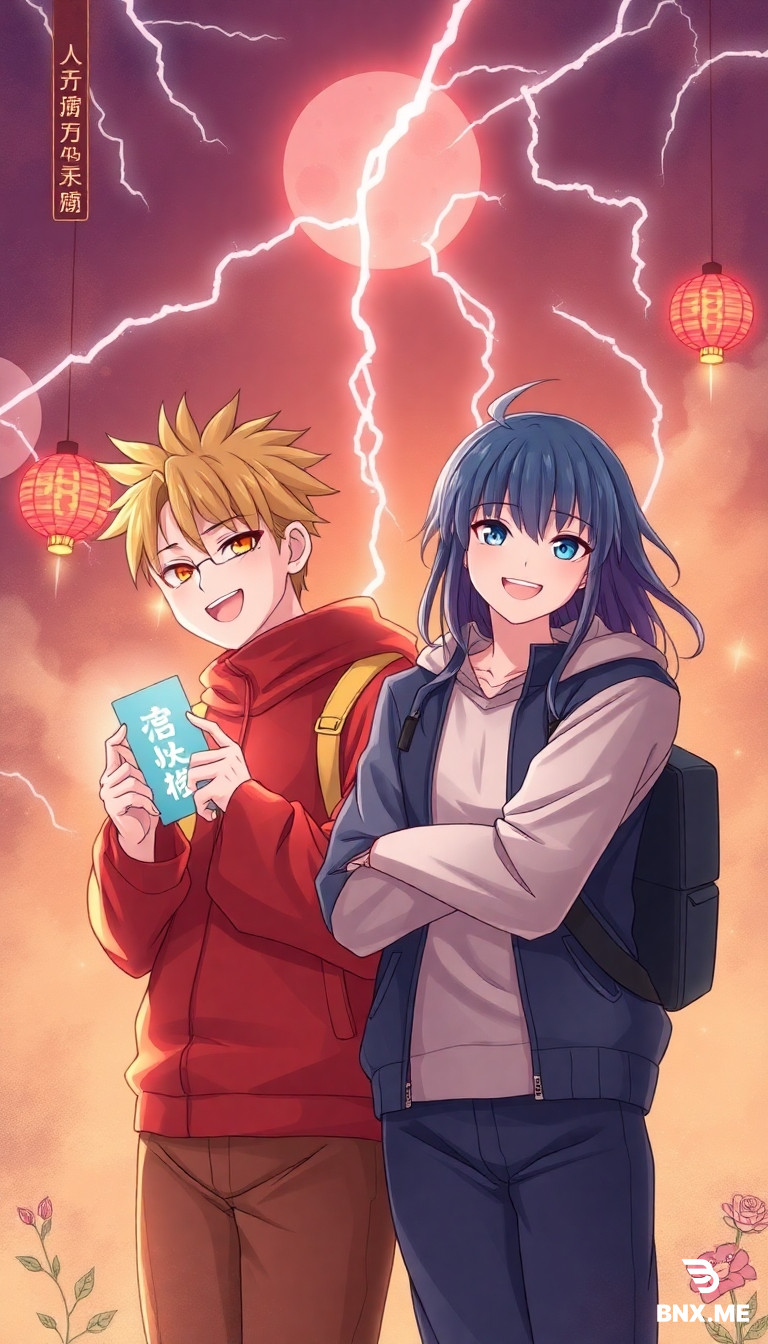 一个漂亮的男孩