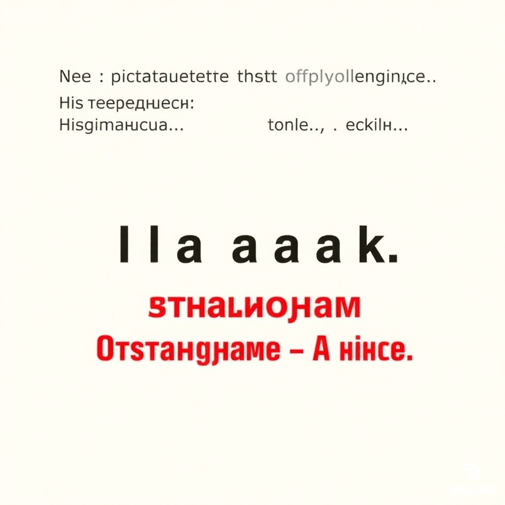 Almost empty square, ecru paper texture. Top small serif text: "Не читайте это объявление, если..." Middle huge bold text: "ВАС УСТРАИВАЮТ СЕРОСТЬ И ТИШИНА." Bottom in red caps: "Остальным — 🔗 ниже". Confrontational, psychological, filters weak leads, strong call-to-action, minimalist, print style, high impact.