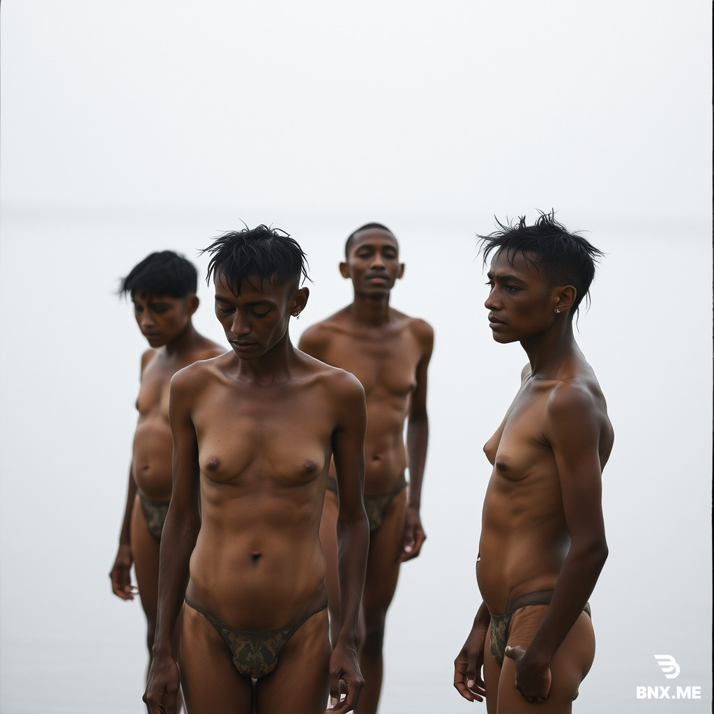 people without any clothes