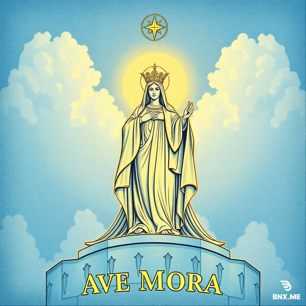 Ave Maria with the words