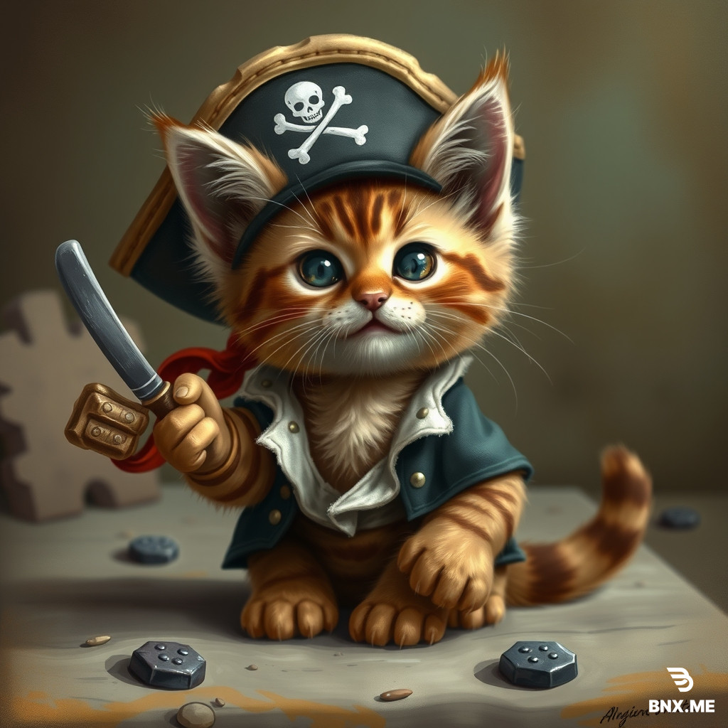 kitten pirate