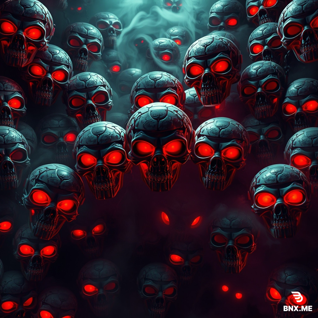 A terrifA dark abstract horror wallpaper, dense with glowing cybernetic emojis of demonic masks, cracked skull icons, shadow creatures, and ghost faces. Neon green and blood-red lights pierce through thick black smoke and digital glitch effects. Ultra-realistic 16K textures, deep terrifying shadows, claustrophobic atmosphere, evil and haunting, perfect vertical phone wallpaper, horror art style, cinematic quality --ar 9:16 --v 6.0ying dark horror wallpaper, absolutely packed with hundreds of hyper-detailed 3D emojis of new and never-before-seen designs: bleeding skulls with melting flesh, screaming demonic faces with multiple eyes, zombie heads with exposed brains, ghostly figures with chains, cyborg monsters with glowing red pupils, twisted clown faces with sharp teeth, and floating eyeballs with veins. All emojis are swirling in a violent storm of toxic neon green, blood red, and eerie purple lights. The background is a pitch-black abyss with thick smoke, cracked digital glitch effects, creepy fog, and shadowy tentacles emerging from the dark. Ultra-maximum quality, 16K resolution, hyper-realistic textures, cinematic horror lighting, extreme sharpness, deep shadows, nightmare fuel atmosphere, terrifying and disturbing, perfect vertical phone wallpaper, horror masterpiece --ar 9:16 --v 6.0