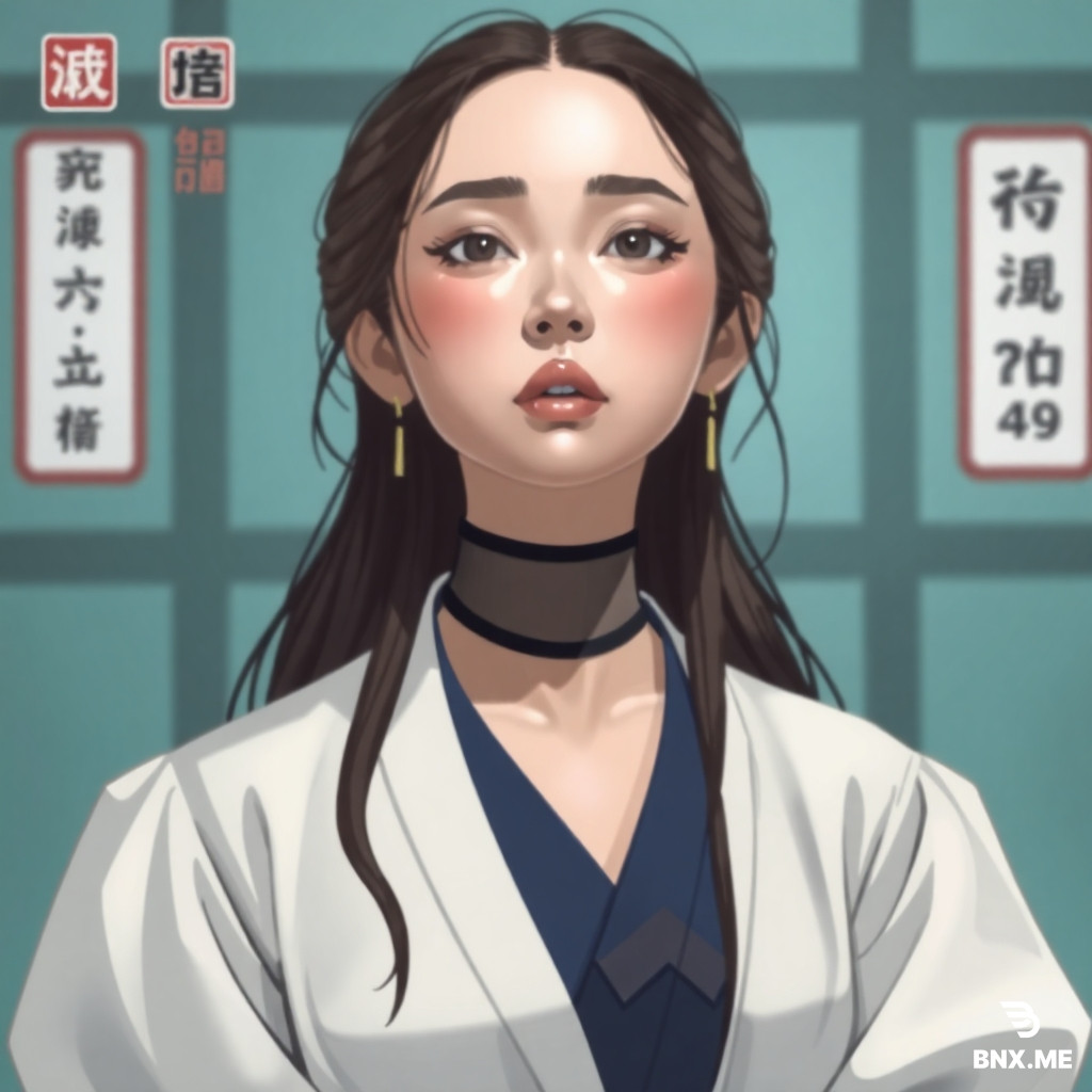 请帮我绘制一位请新甜美的超写实风格女孩，高位俯拍视角，双马尾，兔子手机壳和黑色小腿袜都安排上，上半身无穿塔下半身，下半身穿搭为空白，由女孩光滑的背占据画面中央，她面对镜子自拍，双腿岔开以亚洲蹲姿势蹲在地上，且女孩胸部丰满，回望镜头