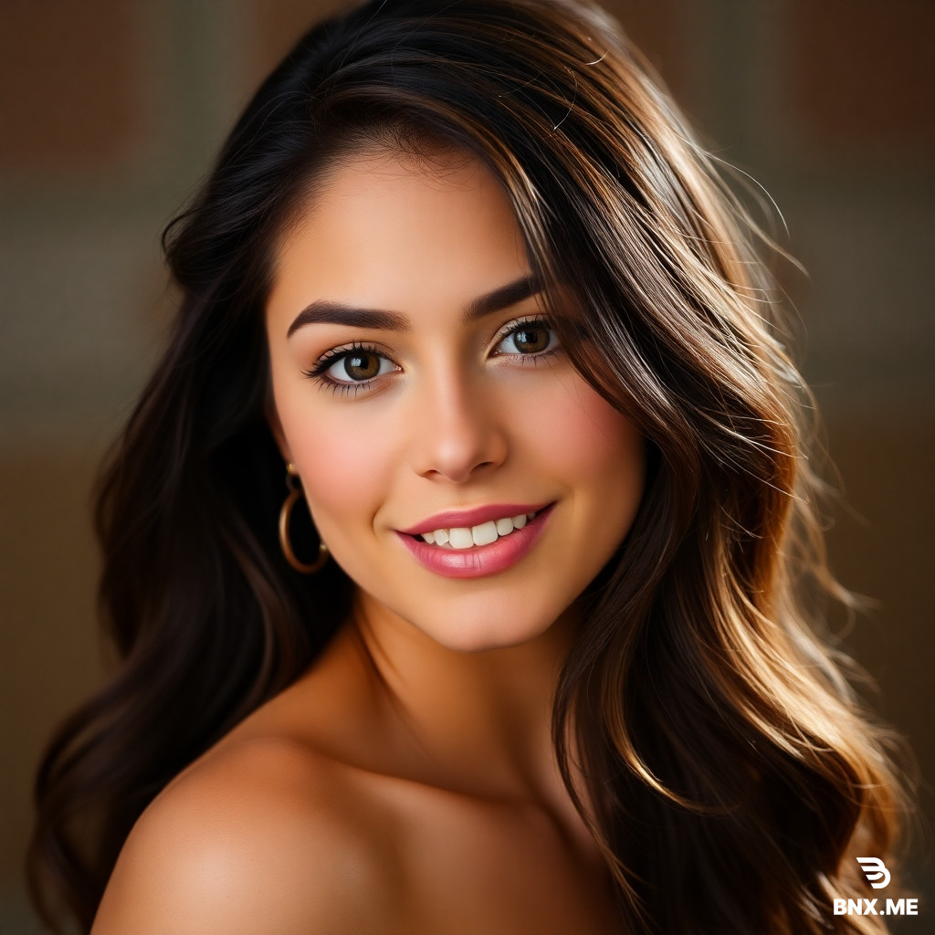 beautiful brunette girl