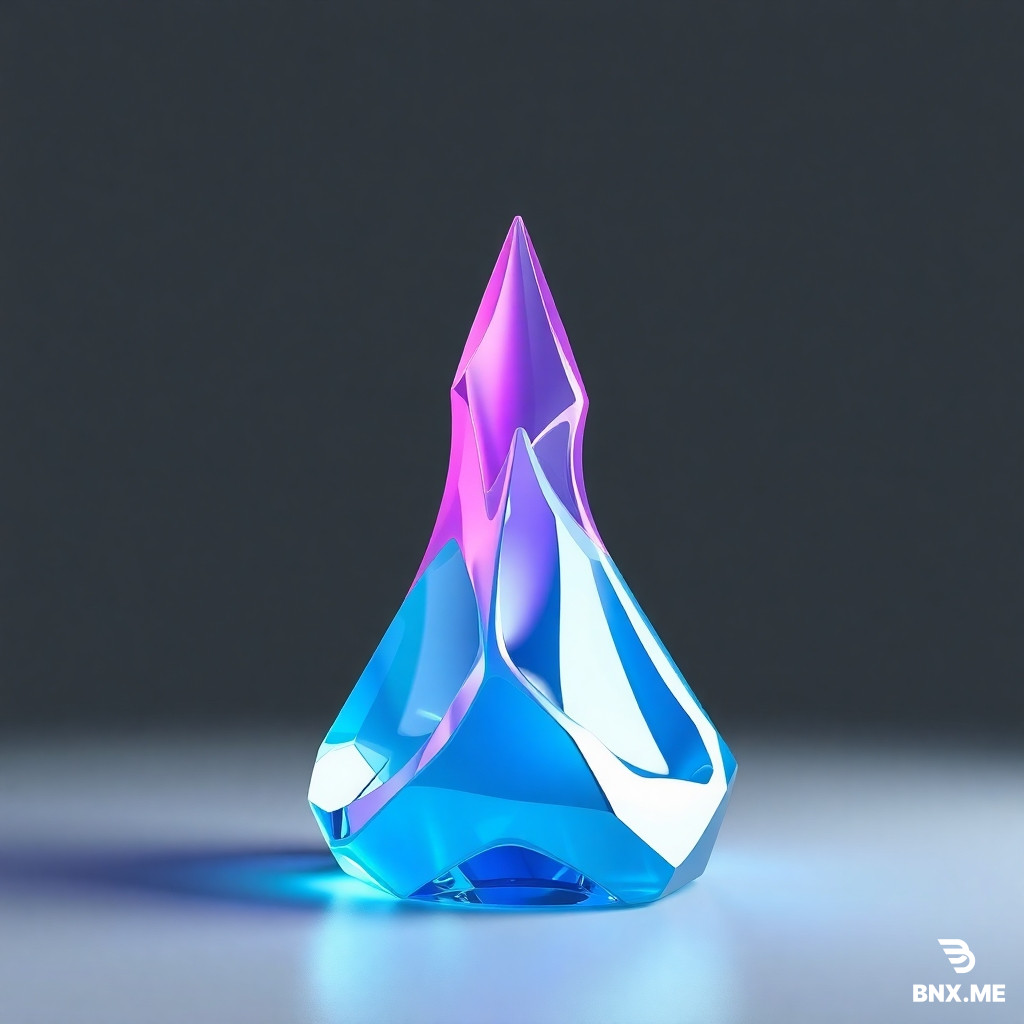 дорожная карта проекта в стиле glassmorphism