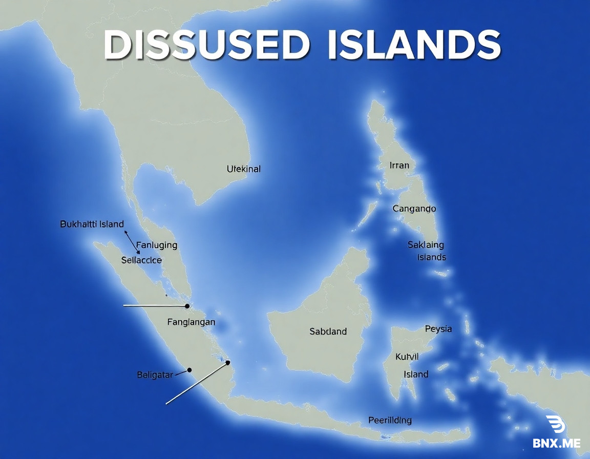 make map image with information of these following disputed islands - South Talpatti Island, Abu Musa Island, Sakhalin Islands, Kuril Islands, Senkaku Islands, Falkland Islands, Gibraltar Island, Perejil Island, and Hanish Islands, add brief info like whom are disputed between, important general knowledge questions answers etc. Include info given below " **South Talpatti Island:** This island is a matter of dispute between **Bangladesh and India**. It is located in the Bay of Bengal at the mouth of the Hariabhanga River and is also known by the names **Purbasha** or **New Moore Island**. *   **Abu Musa Island:** This territory is disputed between **Iran and the United Arab Emirates (UAE)**. It is situated in the Persian Gulf, specifically near the **Strait of Hormuz**. *   **Sakhalin Islands:** These are disputed between **Japan and Russia**. They are located within the **Sea of Japan**. *   **Kuril Islands:** This island chain is another point of contention between **Japan and Russia**. These islands are located in the **Pacific Ocean**. *   **Senkaku Islands:** Also known as the **Tiaoyu Islands**, they are disputed among **China, Japan, and Taiwan**. While the dispute involves multiple parties, the islands are currently under Japanese ownership and are located in the **East China Sea**. *   **Falkland Islands:** These islands are disputed between the **United Kingdom and Argentina**, where they are known as the **Malvinas**. The two nations engaged in a war over these islands in 1982, and they are located in the **South Atlantic Ocean**. *   **Gibraltar Island:** This territory is a subject of dispute between **Spain and the United Kingdom**. It is located within the **Mediterranean Sea**. *   **Perejil Island:** This island is disputed between **Spain and Morocco**. In Morocco, the island is referred to as **Leila Island**. *   **Hanish Islands:** These islands are disputed between **Yemen and Eritrea**. They are situated in the **Red Sea**."