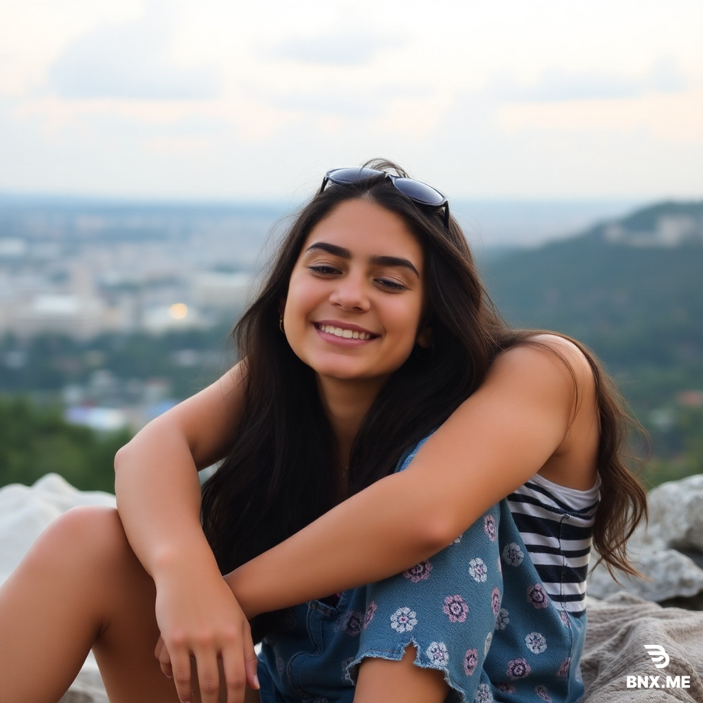 Una chica de 15 años mostrando su cu lo