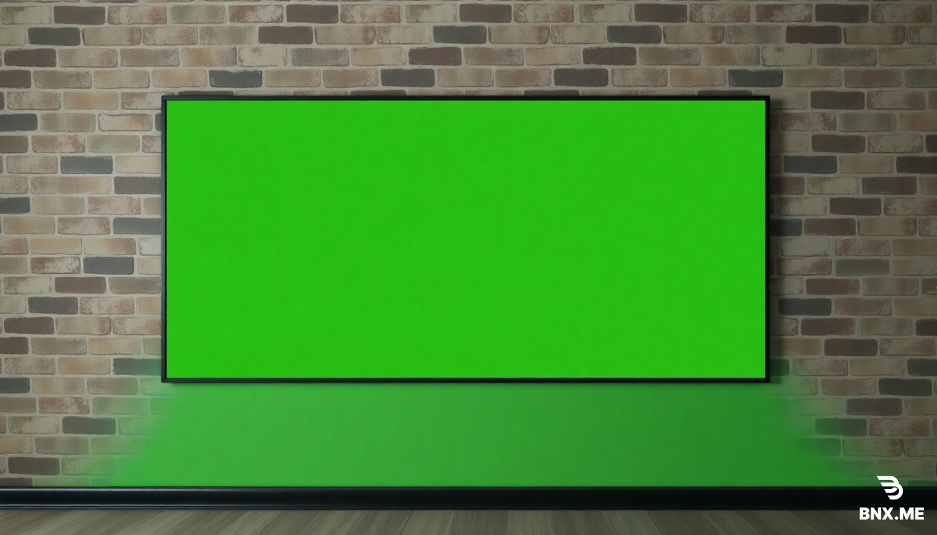 Make me a picture in which I have my video in green screen so I can add a picture behind it like a wall, like it's not simple again, but it's done very well. Okay, it looks realistic. Okay, and we're doing commentary in it. Okay, in this video, okay, make a picture in a good way. Okay, it's simple and the whole thing looks like a wall. It's really good, man.