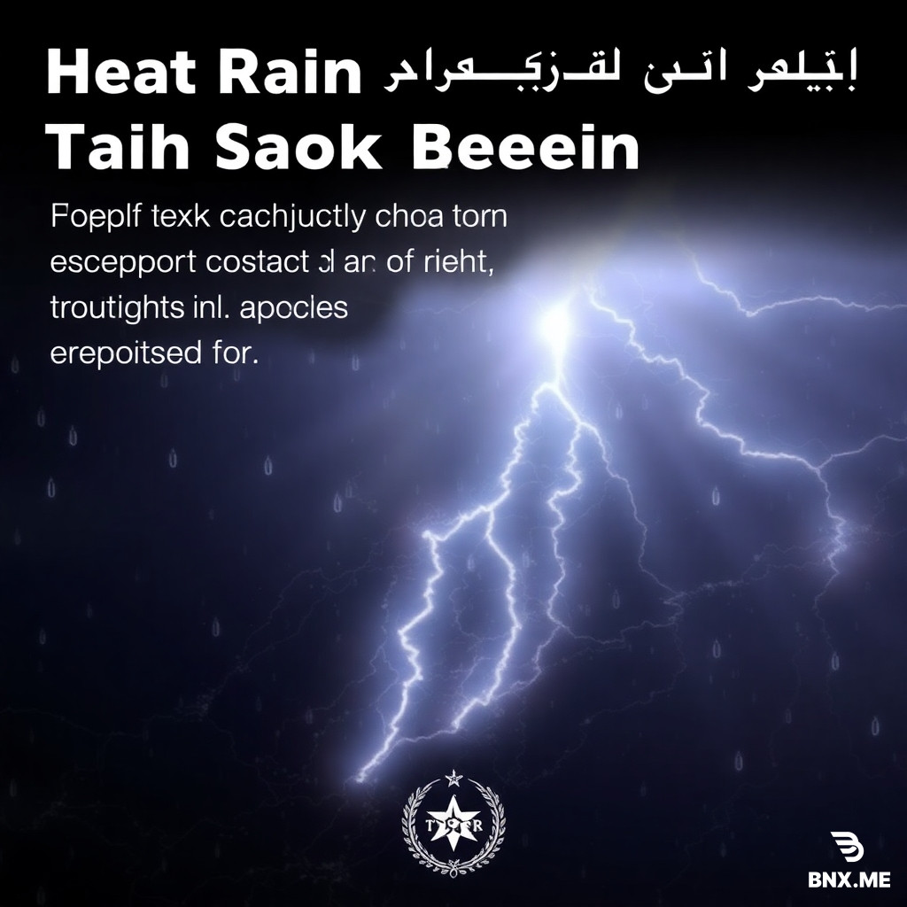 At this time, another system is approaching Attock Jund. During the next 6 hours this evening, heavy rain and hailstorm with strong winds and severe thunderstorms are expected in these areas including North Punjab, Islamabad, Rawalpindi, Fateh Jang Jund, Pindi, Gheib. This text needs to be converted into an image, in which all the details should be made according to this text, there should be a map in the background, which should show all the details on top, make a professional image and also put a monogram for the channel at the bottom, keep the image size 9.16