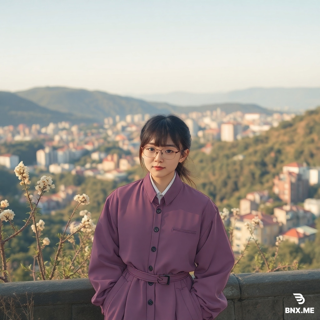 一个裸体女孩