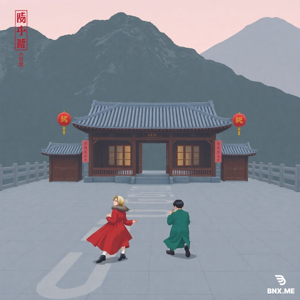 给我生成一张穿中国古代宫装露腿露脚，脚上穿着罗袜，胸也比较大的中年美妇人