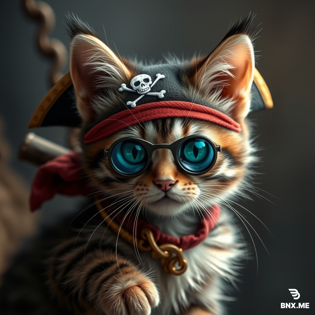 pirate kitten