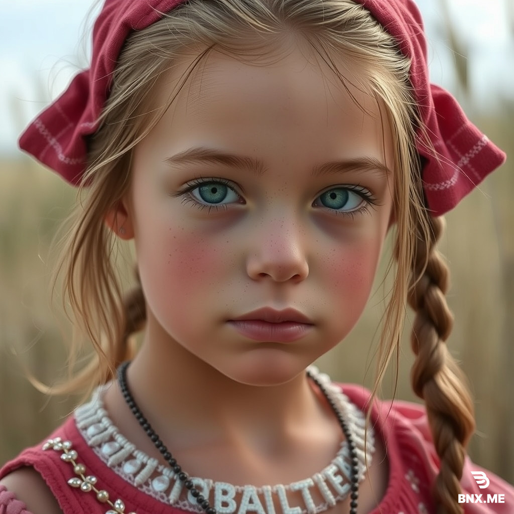 Andressed girl