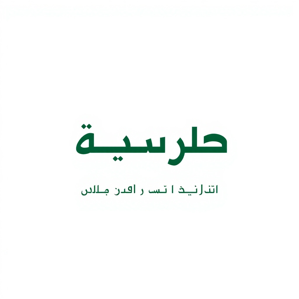 An ultra-minimalist and professional wordmark logo for the servants of the Friday Prayer headquarters. The logo consists only of the Persian text "خادم مصلی" written in a bold, modern, and elegant Persian sans-serif font, with the word "خادم" highlighted in a slightly larger size or a different color (gold) to emphasize the role of service. Below it, in a smaller and lighter weight, write "ستاد نماز جمعه شهرستان خوی".  The design must be perfectly centered, symmetrical, and clean. No icons, no symbols, no arches, no hands, no extra shapes. Just pure, strong typography that conveys authority, spirituality, and professionalism. Use a color palette of deep Islamic green (#1B4D3E) for the main text and elegant gold (#C9A94E) for the word "خادم" to give it a prestigious accent. The background must be completely transparent. The output should be a high-resolution digital image.