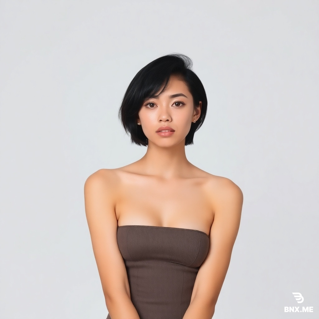 30 something  thin androgynous asian woman