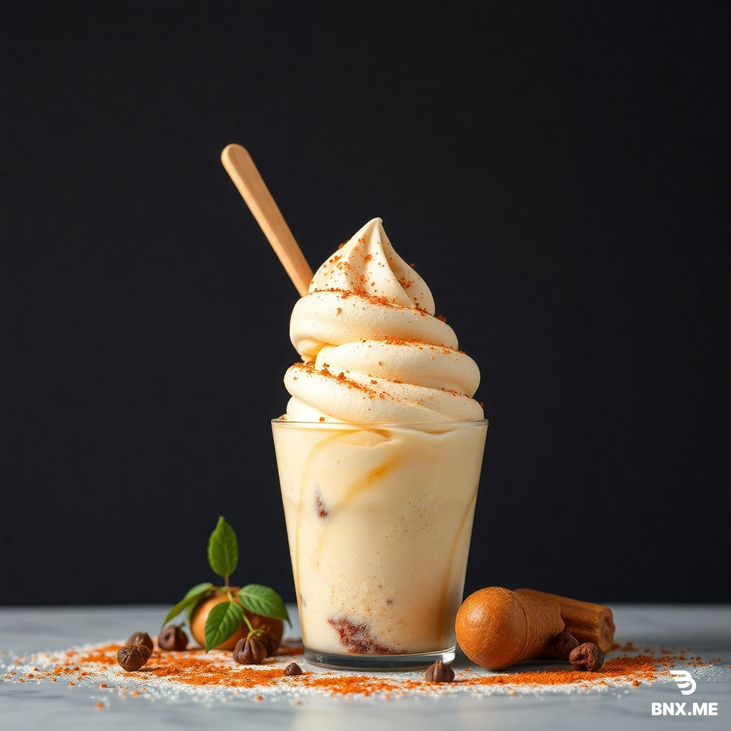 meat flavoured spicey icecream