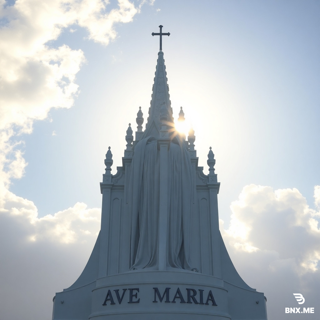 Ave Maria with the words