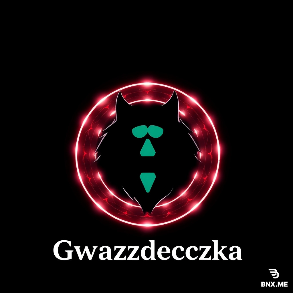 Create a logo for an amateur porno film nicknamed Gwiazdeczka