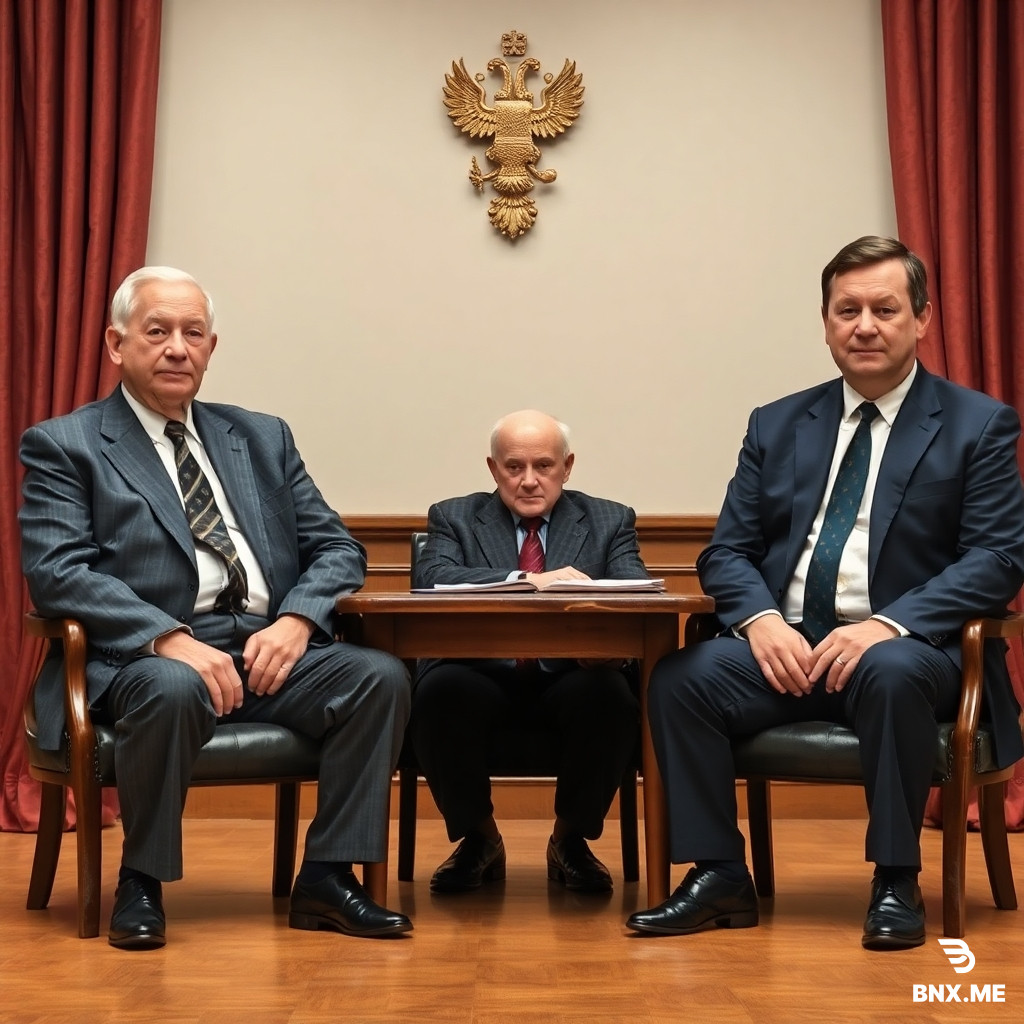 **Кадр:** Стол, договор. Сидоров (74 года) и Петров (24 года) сидят напротив. Между ними — представитель Общества (юридическое лицо в виде человека с папкой). **Сидоров:** «11 ноября 2024 года, город Смоленск. Корпоративный договор в отношении ООО “Рисованные правовые средства”.» **Петров:** «Я — Участник 2. Ты — Участник 1. Общество — третья сторона. Давай по порядку.»