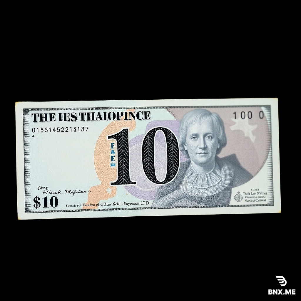 fake 10 pound note