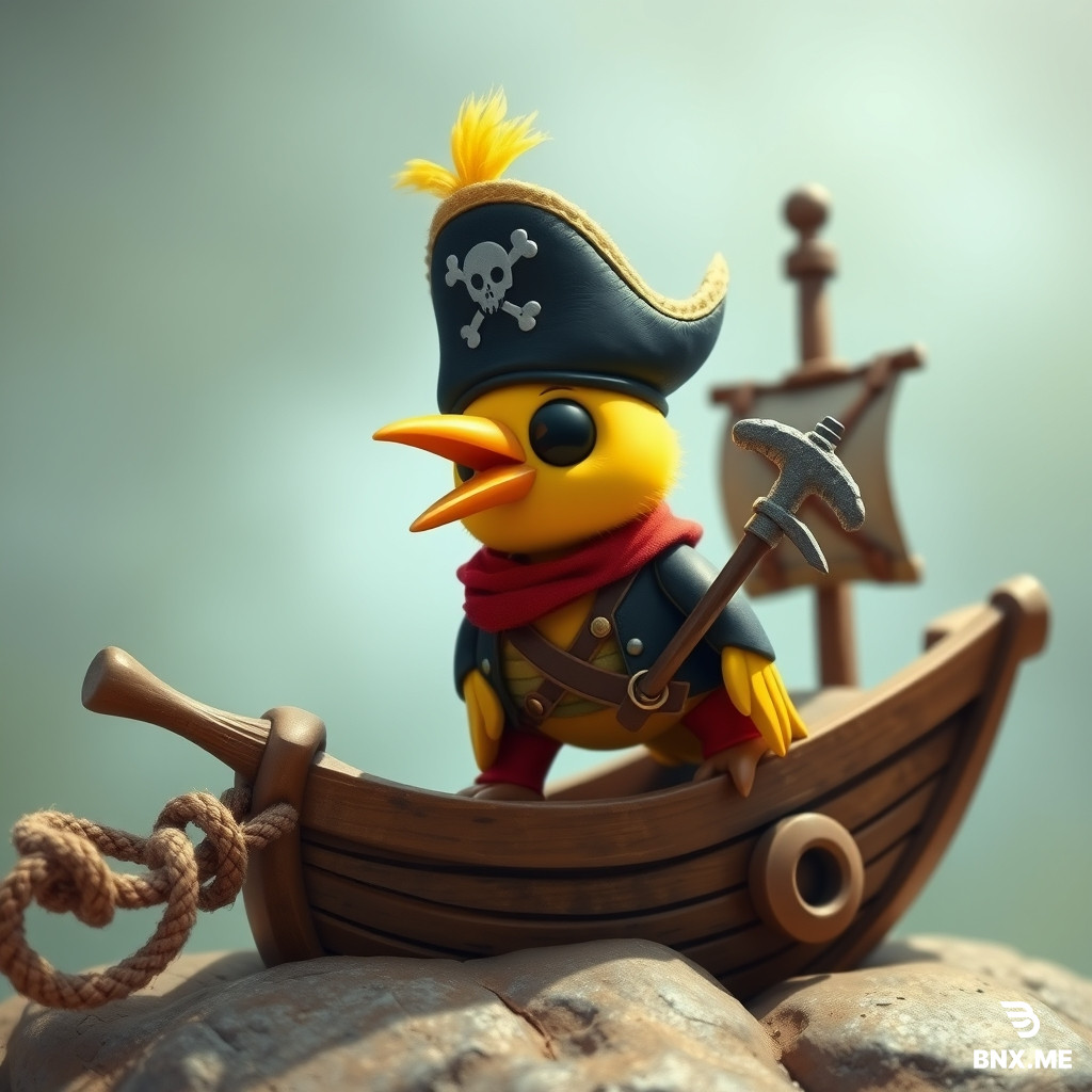 little yellow bird woodstock pirate