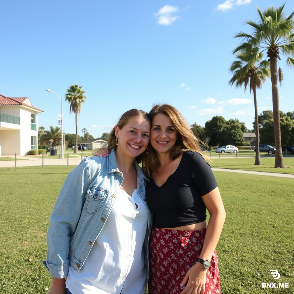 A lesbian couple
