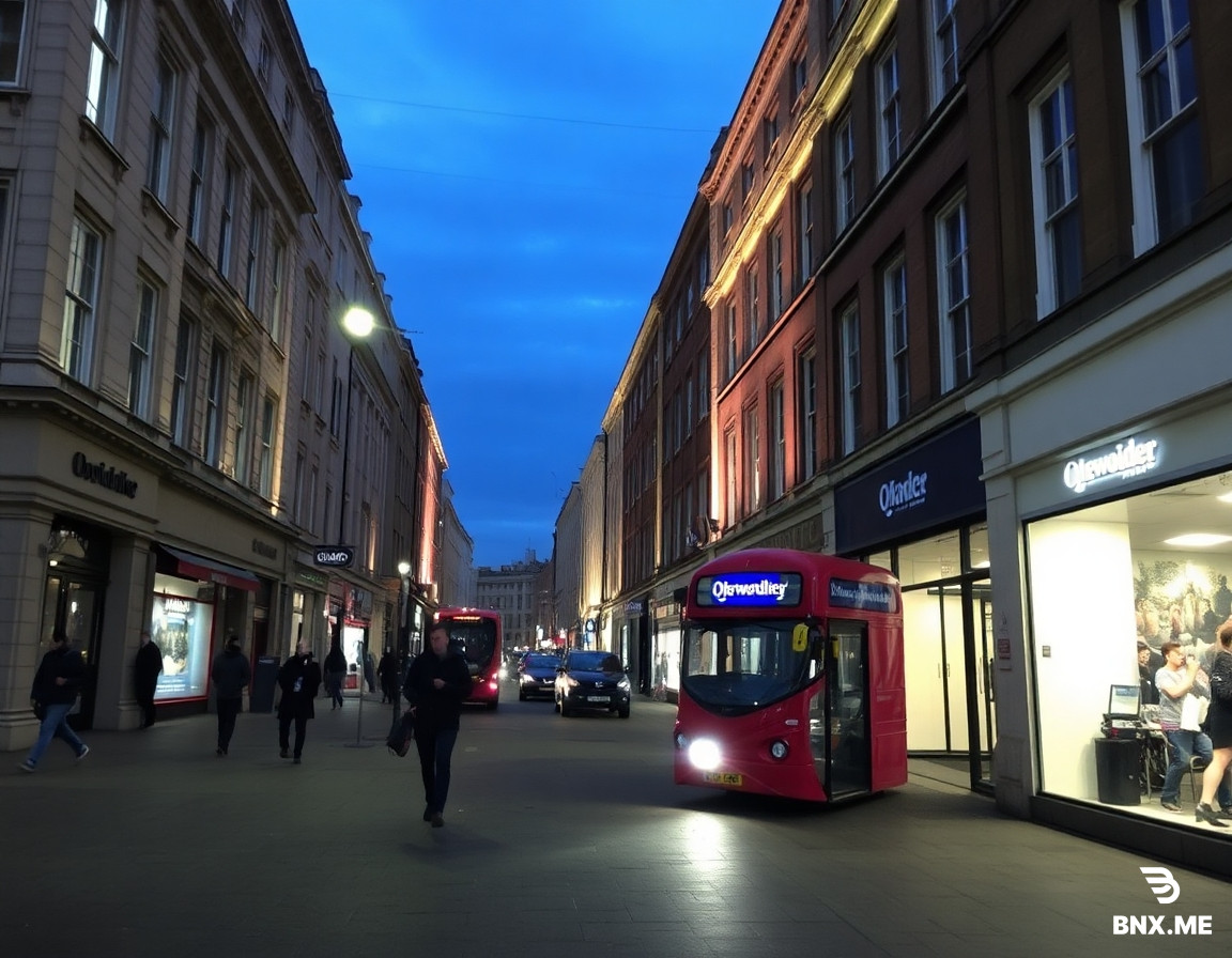 أريد صورة لشارع oxford street