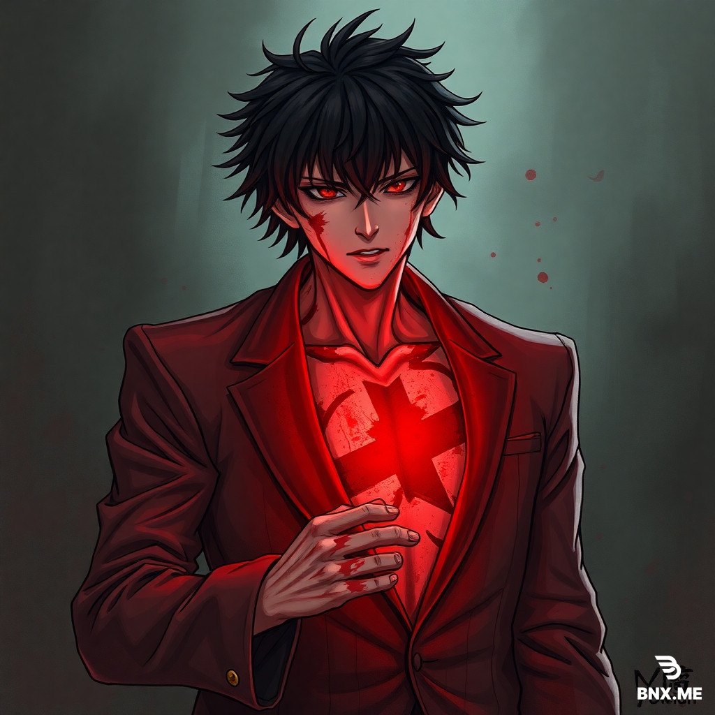Satora Gojo who gutted Light Yagami Violent, violent and bloody