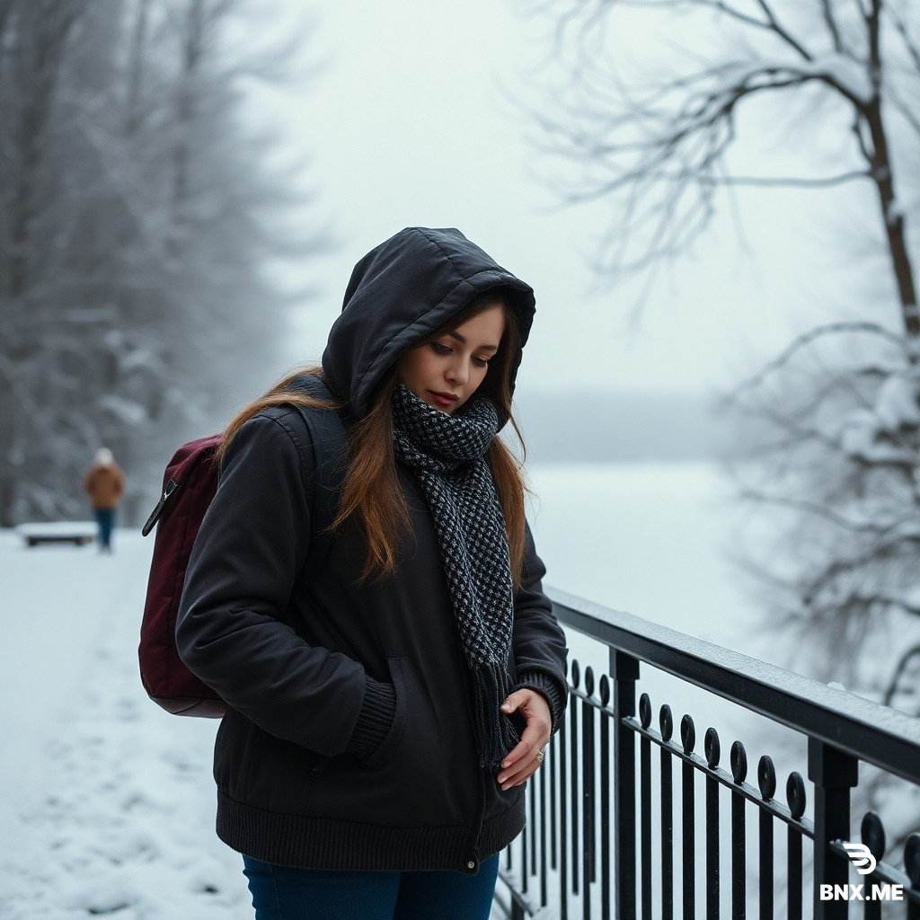 Девушка смотрит на мальчика с улыбкой