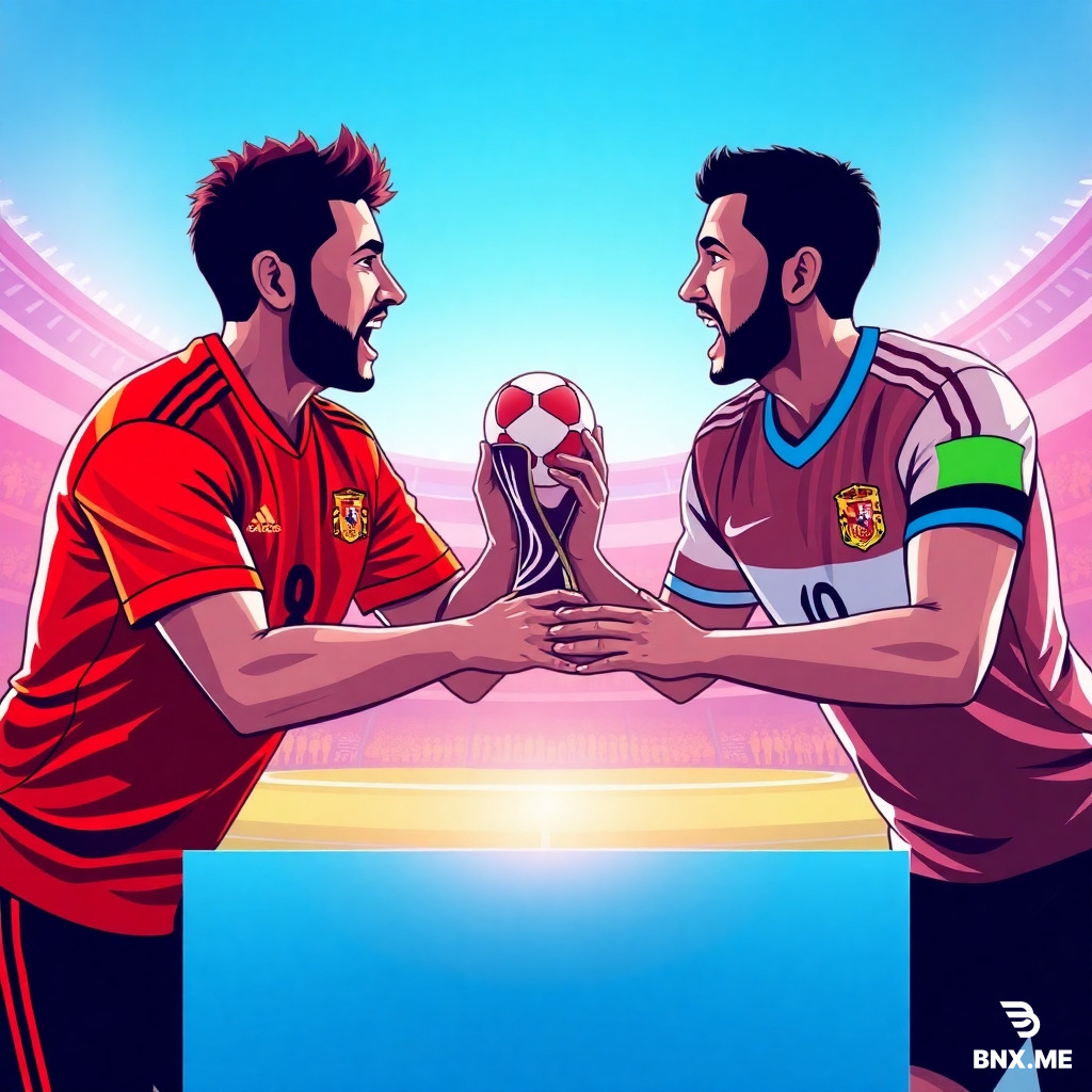 When yaml lift the world cup🏆 spain vs Argentina