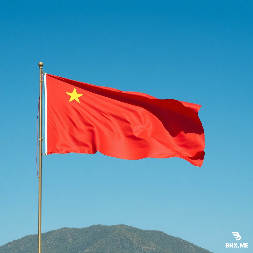 An imaginary national flag, the Zhaozheng Kingdom, demands a sense of sanctity and dignity.