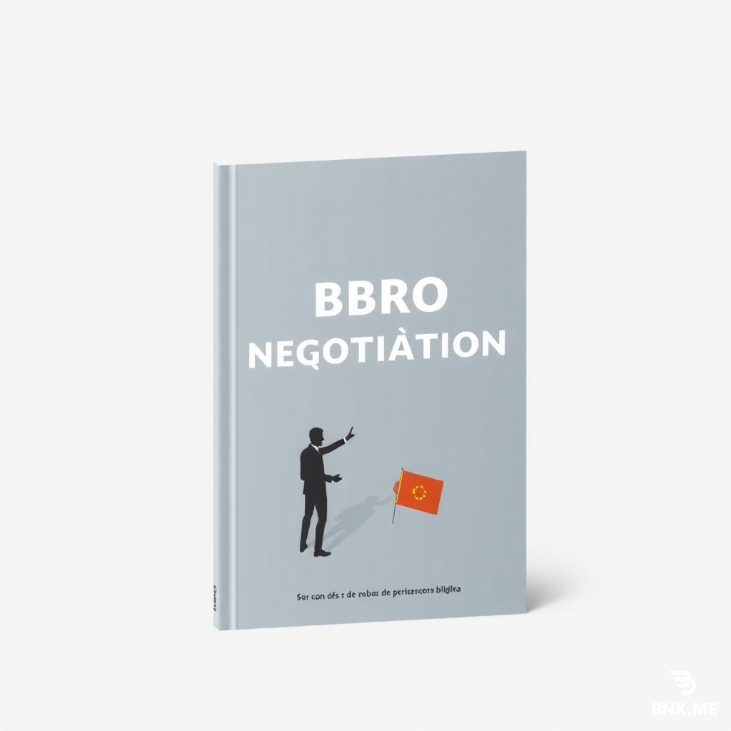 portada de un libro para negociación