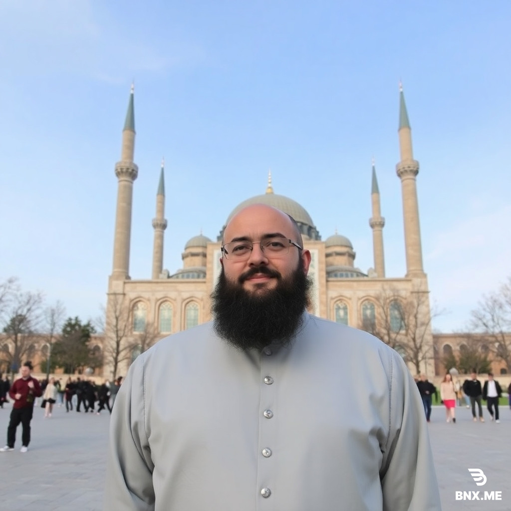 imam khomeini is danicng near to Azadi Tower