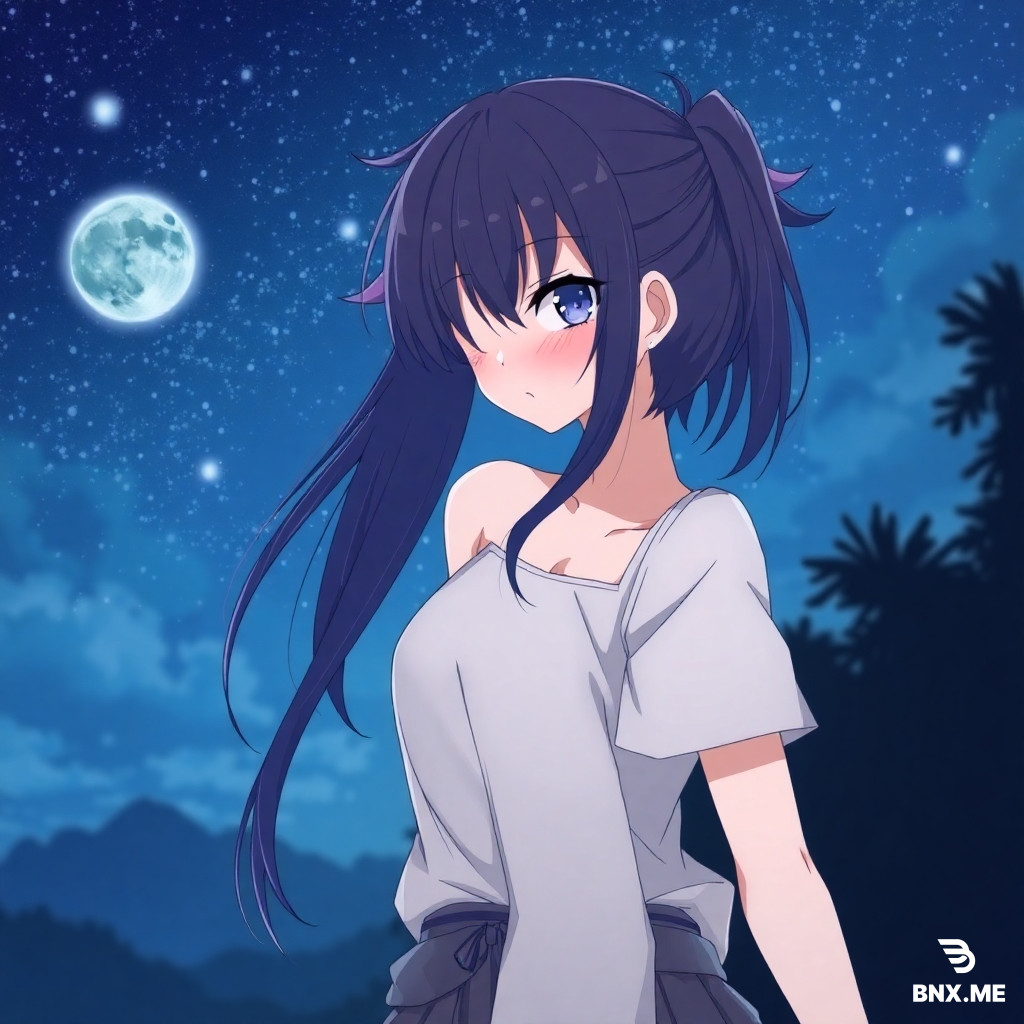 Anime girl neacked