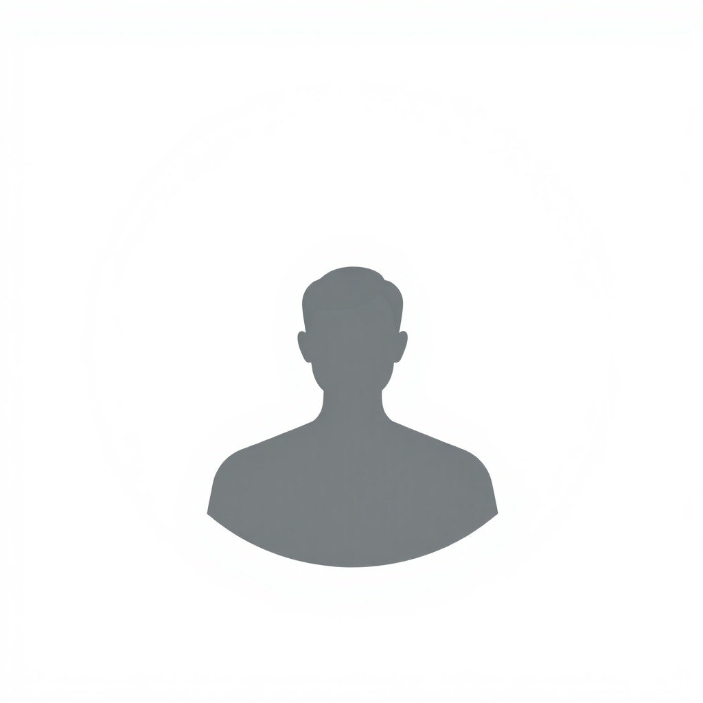 Minimalist avatar placeholder for reviews and testimonials, designed to work for both individuals and organizations. Centered abstract human silhouette combined with subtle geometric business elements, modern UI style, monochrome grayscale palette, light gray background, dark gray icon, soft gradients, clean vector look, professional, neutral, trustworthy, elegant, high contrast, no text, no letters, no company logos, no border, optimized for display inside a circular crop, plenty of padding around the icon, website-ready, premium SaaS aesthetic, PNG with solid light gray background.
