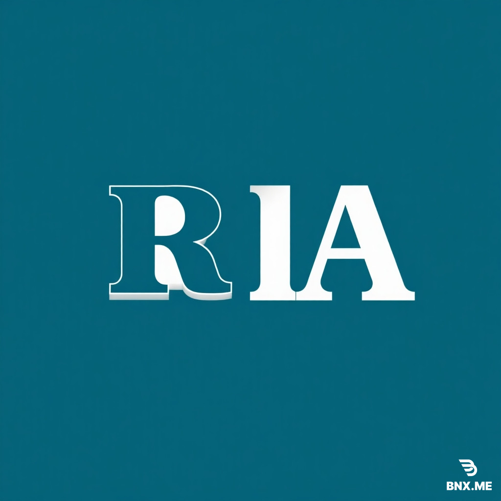 logotip with R A