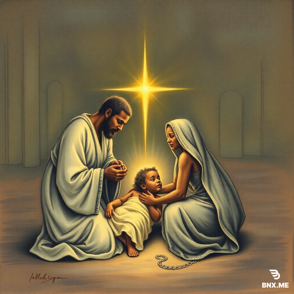Birth of Jesus by African