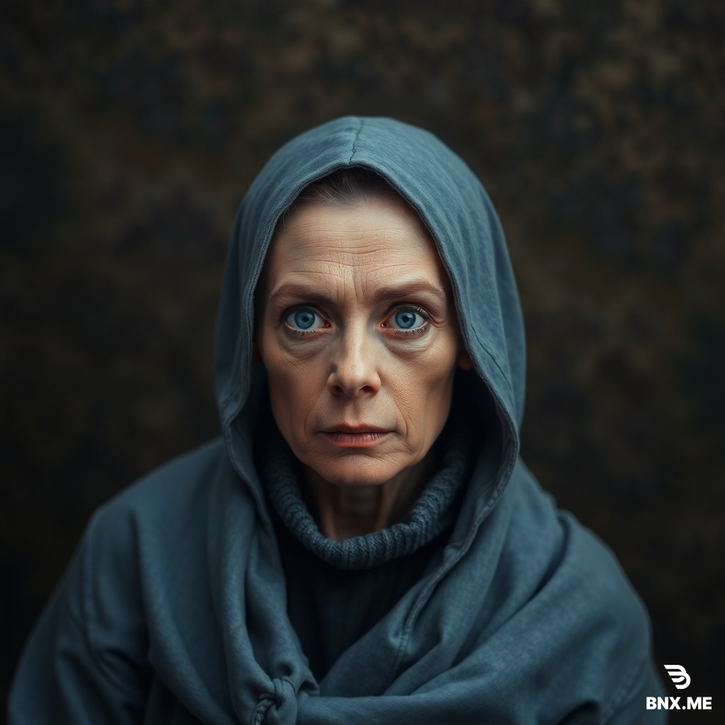сгенерируй демогоргона из сериала очень странные дела, держащего щенка
