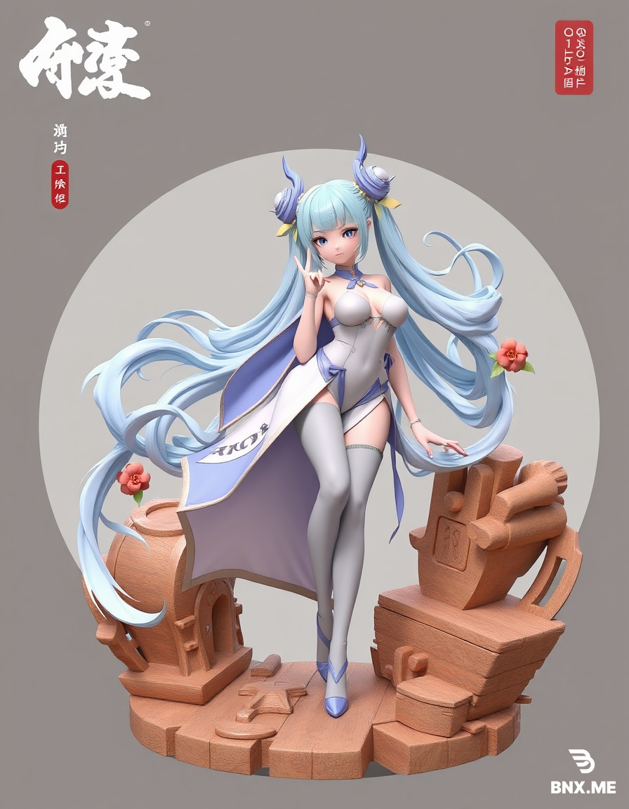 一个裸女