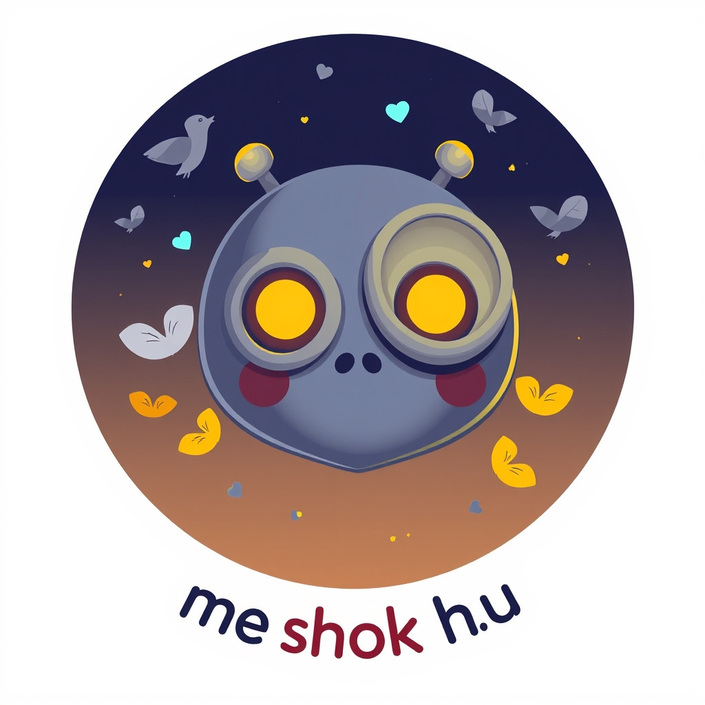 Пиксель-арт логотип «me shok hub»: стилизованный мешок с завязкой, глаза в виде молний (светятся жёлтым), две антенны-палочки на макушке, вокруг летят искры и разряды, фон чёрный, ретро 8-бит, цвета неоново-голубой и жёлтый, квадратный кадр, внизу крупный пиксельный текст «me shok hub», чёткие пиксели, без сглаживания, стиль старых аркад.