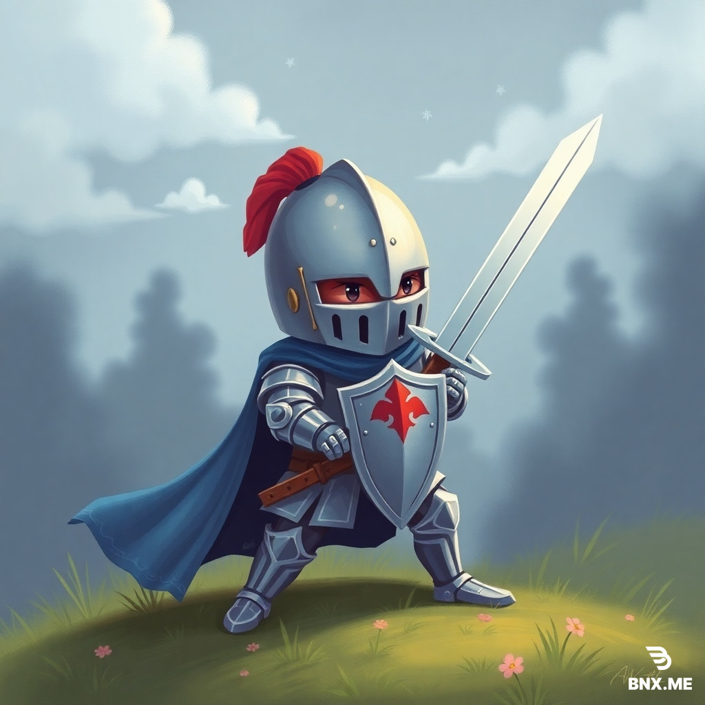 cute knight