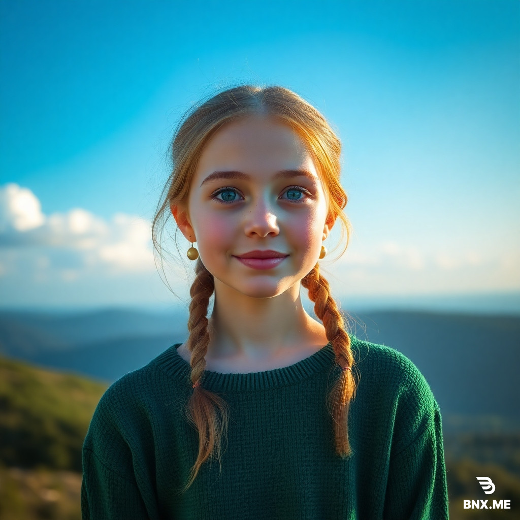 A beautiful girl who is perfect