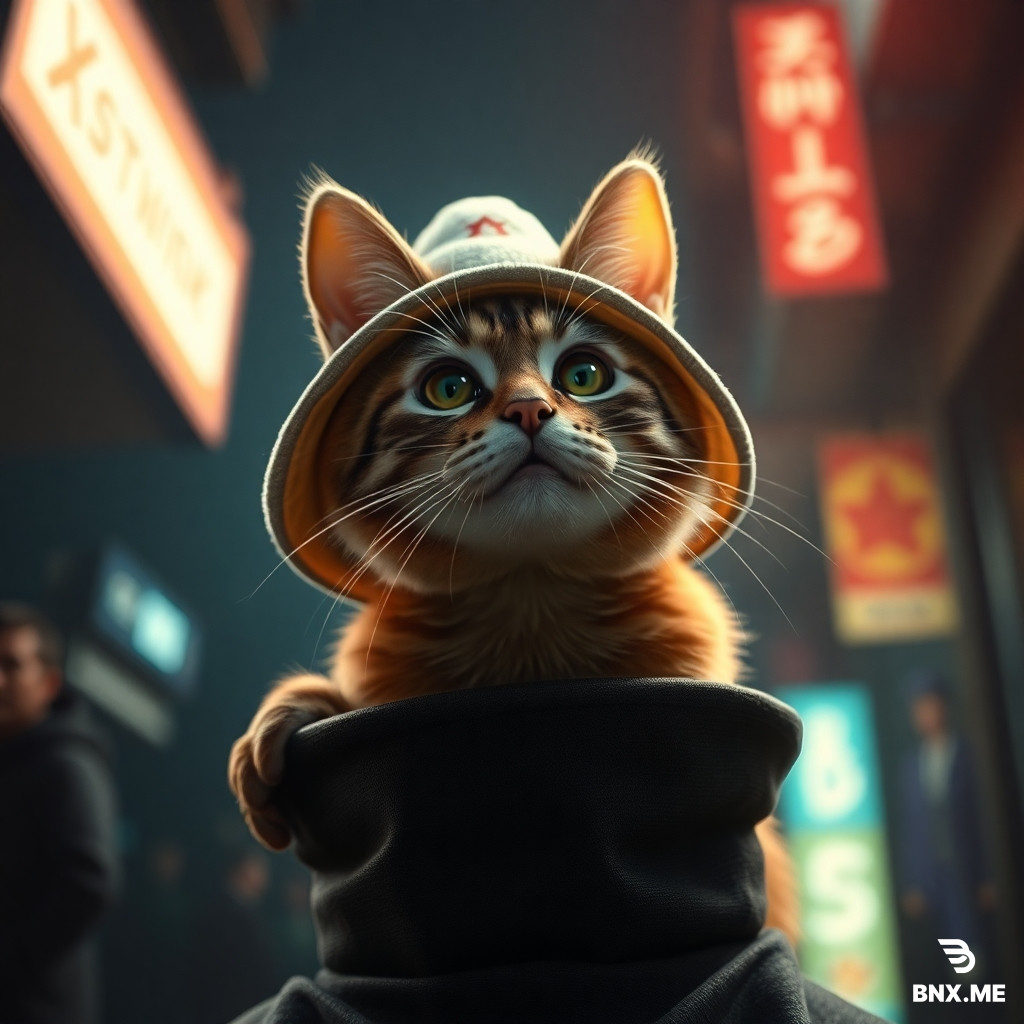 Cat in hat