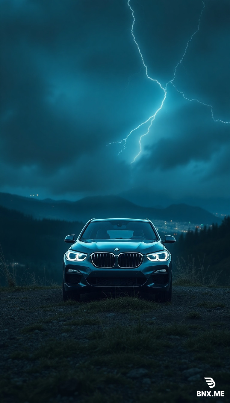 BMW STAND IN MODREN MANTION ON HILLS