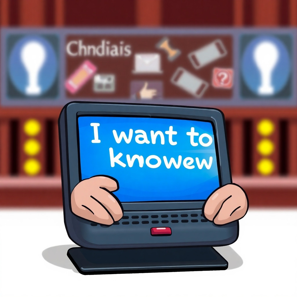 Please include the words, "I want to know"