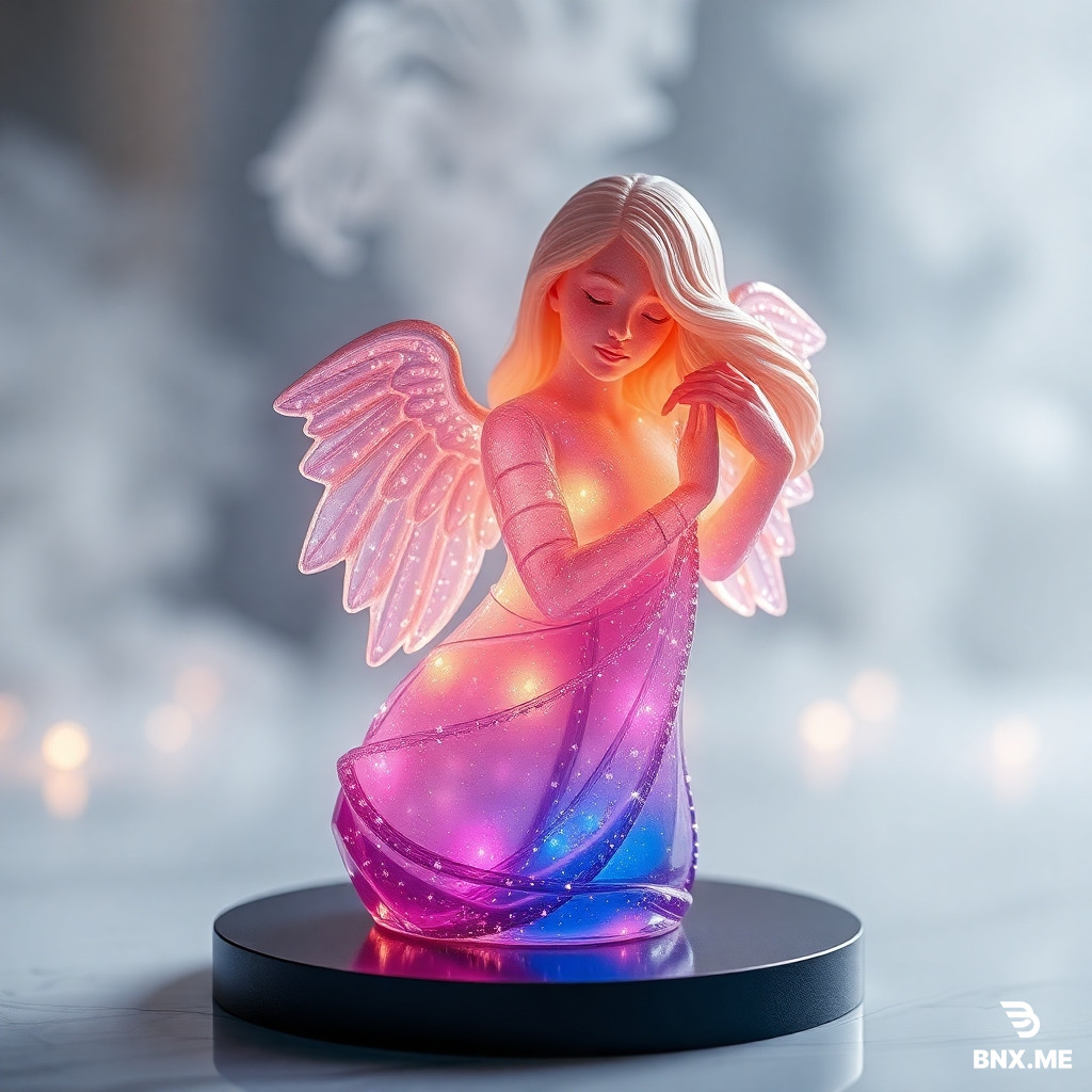 Крем для тела в форме синабона в стиле 2000 с названием бренда Angel glow