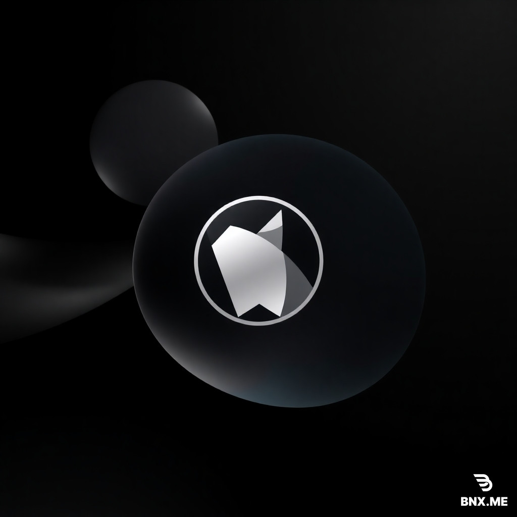 Create an ultra-premium macOS-inspired desktop wallpaper using the uploaded logo EXACTLY as provided.  CRITICAL:  * Do not redesign, recreate, redraw, rotate, reshape, simplify, stylize, or modify the logo. * Use the uploaded logo exactly as it is. * Keep original proportions and geometry. * The logo should be centered and slightly smaller than usual (around 12-15% of canvas width).  Style: Apple keynote aesthetic, macOS luxury design language, minimal yet powerful, executive-level professional appearance.  Background: Deep matte black and graphite gradients with smooth transitions. Large soft abstract glass shapes floating in the background. Subtle depth layers and elegant shadows. Premium titanium and dark glass materials. Very soft volumetric lighting. Luxury industrial design feel.  Composition: The logo remains the main focus. Add sophisticated geometric elements behind the logo:  * Large blurred circles * Soft translucent glass panels * Diagonal premium metallic accents * Elegant depth layers * Subtle reflections  Lighting: Soft cinematic top-left lighting. Smooth reflections. Premium Apple-style material rendering.  Mood: Serious, confident, intelligent, modern, cybersecurity entrepreneur aesthetic. Not gamer. Not hacker. Not RGB. Not neon. Not futuristic sci-fi.  Color palette: Matte Black #0A0A0A Graphite #161616 Dark Titanium #2A2A2A Soft Silver #666666 Glass White #FFFFFF at very low opacity  Wallpaper quality: 8K resolution Ultra detailed Professional desktop wallpaper Apple keynote presentation quality Luxury macOS Sonoma style Clean composition Award-winning design