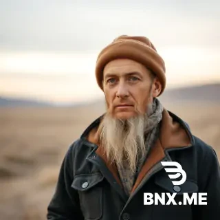 A Kazakh man in ordinary clothes