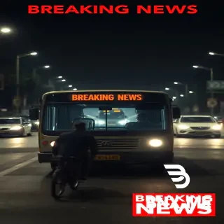 Important Security Breaking News  Important Notice for Public Transport in Islamabad and Rawalpindi  All transport hubs in the twin cities will be completely closed from 10:55 pm tonight.  Public transport (to and from other districts) between the two districts will remain suspended until further notice.  According to security sources, foolproof security arrangements have been decided ahead of the expected second round of Iran-US peace talks in Islamabad.  Legal action will be taken against the hub that violates this order and it will be brought to the forel and sealed immediately. According to this writing, make a picture in which all these details are made, make the main point and write breaking news at the top in red color